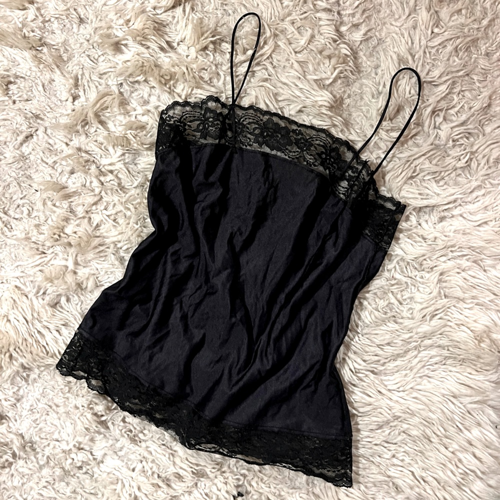 SOLD lace silk camisole
